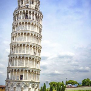 Leaning Tower of Pisa Background