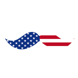 Stars and Stripes Mustache