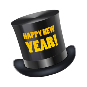 Happy New Year Hat Prop