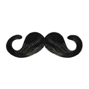 Curly Mustache