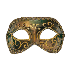 Green and Gold Mask