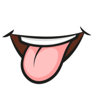 Cartoon Tongue