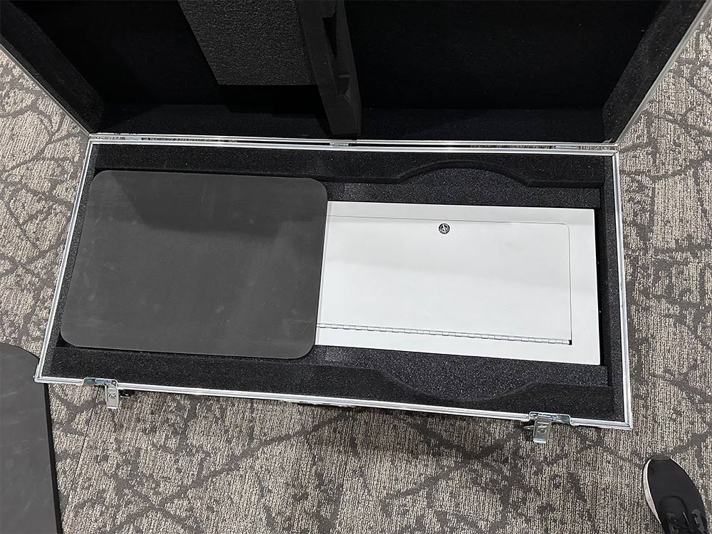 2 - Square Cushion Over Body Packing the Unit