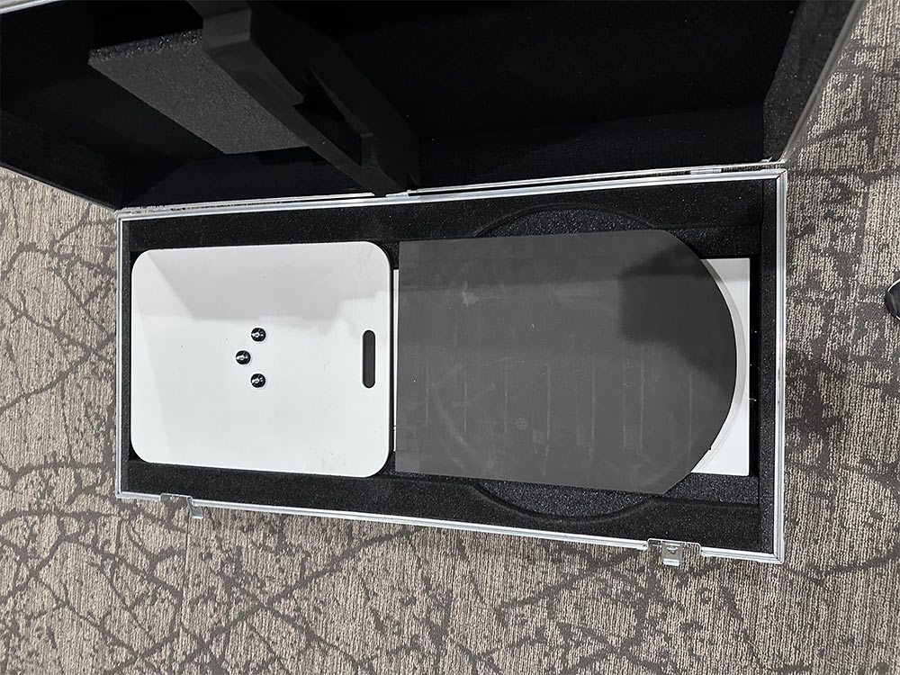 4 - Add round cushion over body Packing the Unit